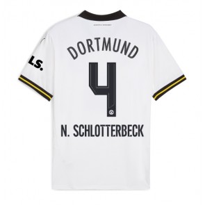 Borussia Dortmund Nico Schlotterbeck #4 Alternativní Dres 2024-25 Krátký Rukáv